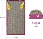 PEEKAB Cat Scratcher Cardboard Wide Scratching Board Reversible Corrugate Cat - Image 5