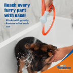 Rinseroo Dog Shower Attachment Hose – Slip-On Pet Sprayer - Image 4