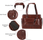 Dog Carrier Purse, Fashion Leather Pet Carrier Bag, Airline Approved Soft Sided - Image 5