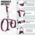 BEAUTYZOO Cat Harness and Leash Set Escape Proof - Image 4