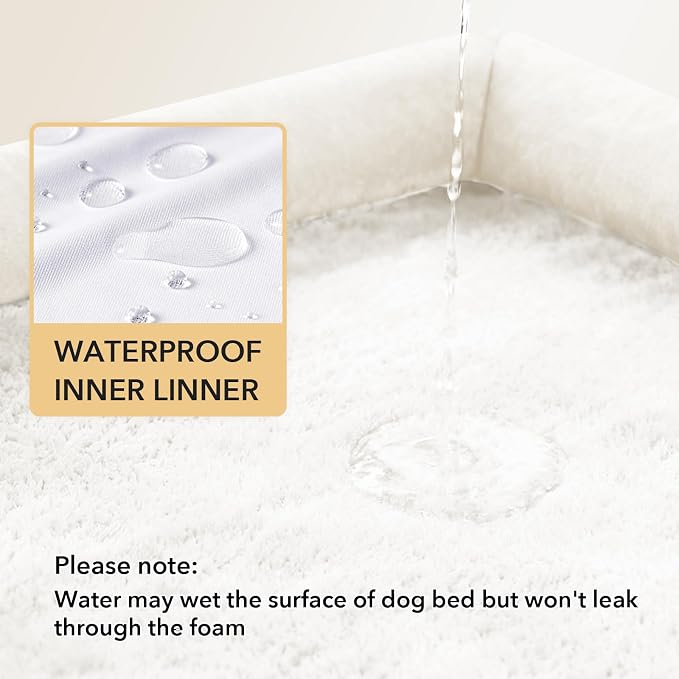 Orthopedic Dog Beds for Large Sized Dogs, Waterproof Egg Crate Foam Medium Dog - Image 3