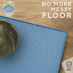 Dog Food Mat - 28x18 Raised Edges Dogs Mat - Image 5