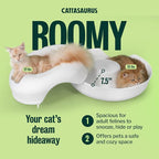 Cattasaurus Peekaboo Cat Cave Donut - Image 4