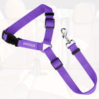 BWOGUE Pet Dog Cat Seat Belts, Car Headrest Restraint Adjustable Safety Leads - Image 2
