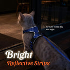Dooradar Cat Harness and Leash Set, Escape Proof Safe Adjustable Kitten Vest - Image 5