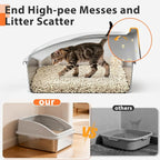 2 Pack Stainless Steel Litter Box - Image 4