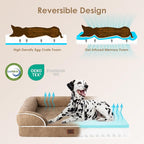 EHEYCIGA Orthopedic XL Dog Beds, Waterproof Memory Foam Dog Bed - Image 4