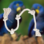 78.7 Inches Cotton Climbing Rope Toy, Lengthen and Bold Bird Ladder Bridge - Image 5