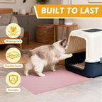 Pieviev Cat Litter Mat Double Layer Waterproof Urine Proof Trapping Mat 1 Pack) - Image 7
