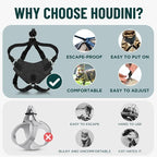 Houdini™ Escape Proof Cat Harness and Leash Set by OutdoorBengal – Tactical Vest - Image 3