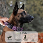 2025 Upgrade Waterproof AirTag Dog Collar, Military Tactical Dog Collar - Image 6