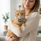 3pcs Bow Tie Cat Collar with Bells, Breakaway Bowtie Plaid Cat Collar, Soft - Image 4