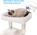 Hey-brother Cat Tree with Litter Box Enclosure, Modern Cat Tower - Image 4