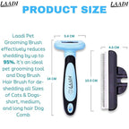 LAADI Deshedding Tool for Dogs and Cats - Image 2