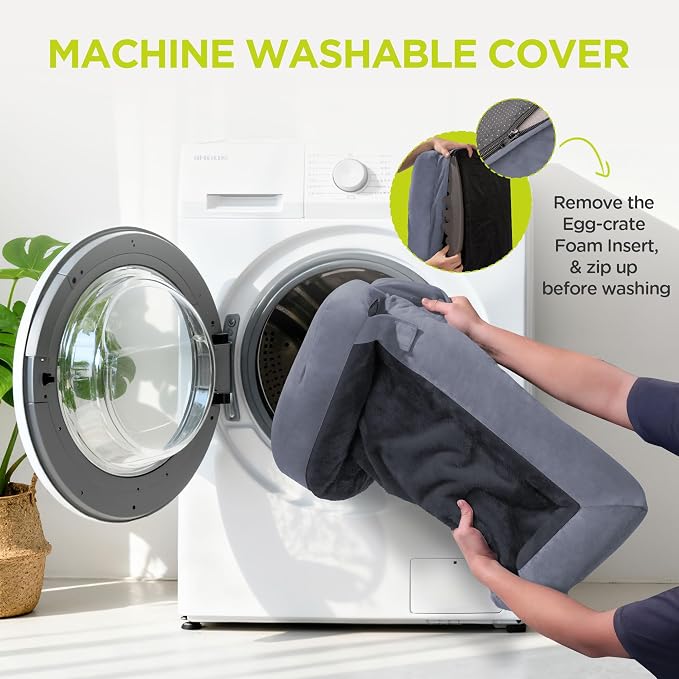 Orthopedic Dog Bed for Extra Large Dogs, XXL Waterproof Egg Crate Memory Foam - Image 5