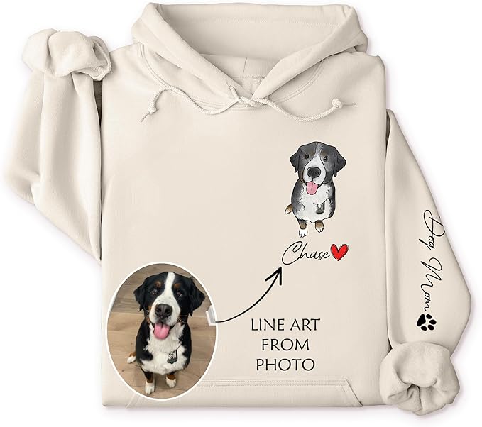 CHIARA CONTI11 Custom Dog Hoodie, Custom Pet Gifts, Custom Dog Shirt, Custom by CHIARACONTI11