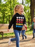 WELAKEN Sweatshirts for Girls Toddler & Kids II Little Girl's Pullover Tops - Image 2