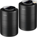 2 Pack Air Purifiers for Home Bedroom H13 True HEPA Air Filter Cleaner by Aircillin