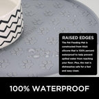 Comtim Waterproof Dog Food Mat - Image 2