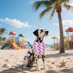 30 Pack Large Polka Dot Dog Bandanas Stitch Dog Bandana Bulk Reversible Print - Image 6