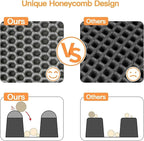 Cat Litter Mat-30"X24" Jumbo Litter Trapping Mat EVA Honeycomb, Urine & - Image 7
