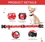 Unique style paws Valentine's Day Dog Collar Plastic Buckle Collar - Image 2