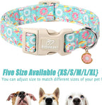 Adjustable Summer Dog Collar, Cute Mint Dessert Dog Collars - Image 6