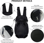 Pet Carrier Backpack, Adjustable Pet Front Carriers - Image 3