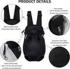 Pet Carrier Backpack, Adjustable Pet Front Carriers - Image 3