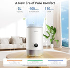 Enhanced Humidifier and Air Purifier in One, 0.8 Gal Top-Fill Tank, 23dB - Image 5