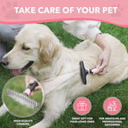 Dog rake deshedding dematting Brush Comb - Image 7