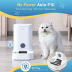 PAWGETHER® Gravity Cat Feeder, Self-Dispensing Dog Food Dispenser, Pet Food - Image 2