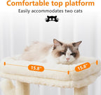 Heybly Cat Tree, 39.4 Inches Tower Condo - Image 3