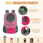 YUDODO Dog Front Carrier Backpack, Adjustable Breathable Pet Carrier - Image 4