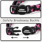 Unique style paws 2 Pack Valentine Kitten Collar Breakaway - Image 4