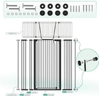 Jiprlak51 Extra Tall Cat Gate for Doorway – 28.5"-48.7" Extra Wide Pet Gate - Image 4