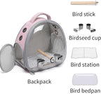 Portable Travel pet Backpack Carrier Hamster Bag Guinea Pig Bird Small Dog cat - Image 4