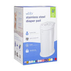 Ubbi Steel Diaper Pail, Odor Locking, No Special Bag Required, Award-Winning - Image 2