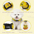 Yellow Dog Collar for Extra Small Dogs, Spring & Summer Theme Small Dog Collars - Image 4