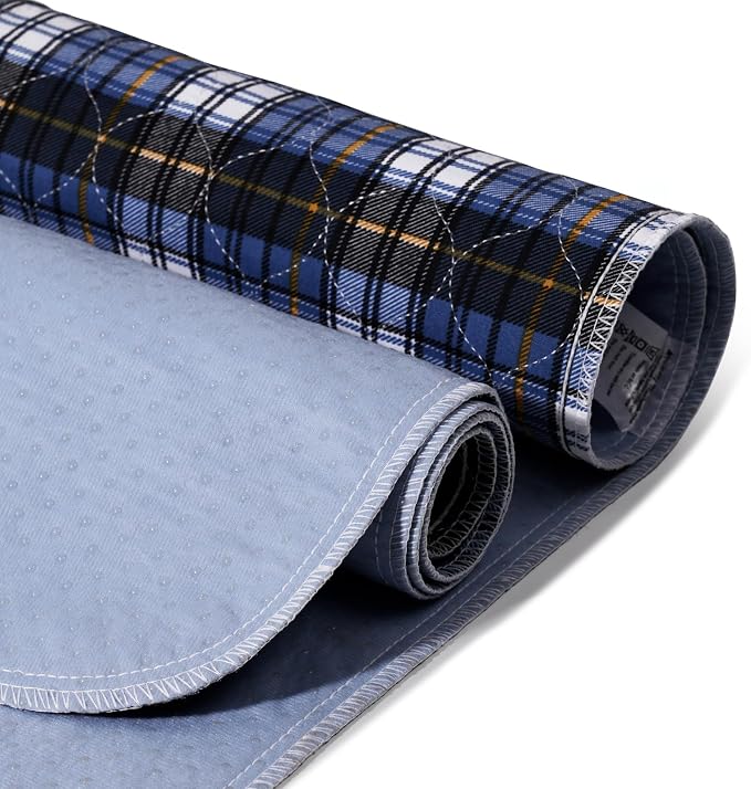 Non-Slip Bed Pads for Incontinence Washable, Waterproof Bed Pads, Adult by Brosive