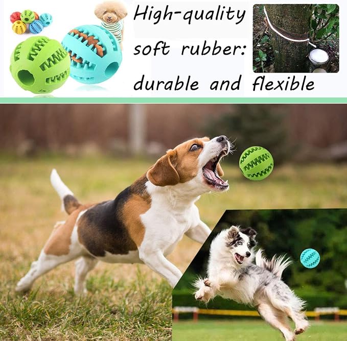 Sunglow 2 Pack Dog Toy Ball - Image 5