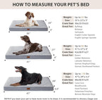 WNPETHOME Orthopedic XL Dog Bed - Image 6