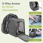 Cat Backpack Carrier for Large Cats, Expandable Cat Bubble Backpack, Dog - Image 5