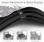 Dog Cat Food Mat, Rapid Absorbent Pet Feeding Mat, Bone Shaped Dog Placemat - Image 2