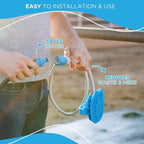 Aquapaw 5-in-1 Horse & Dog Bath Brush & Curry Comb - Image 3