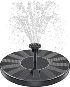 Solar Fountain, 1.5W Solar Bird Bath Fountains Pump Floating Solar Powered by Unknown