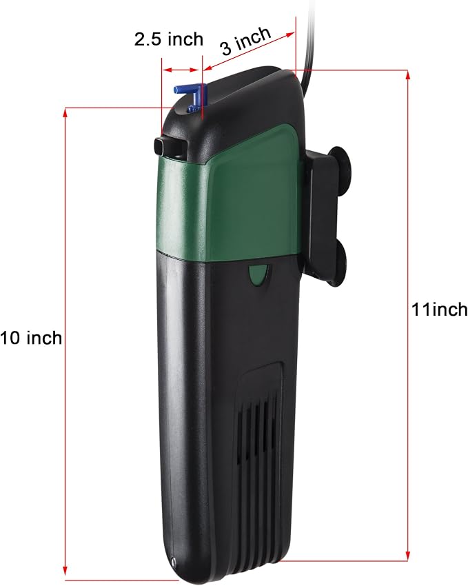 Internal Green Water Killer Aquarium Filter Tank U-V Pump - Image 6