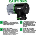 FREESEA Aquarium Automatic Fish Feeder: Rechargeable Auto Fish Food Dispenser - Image 7