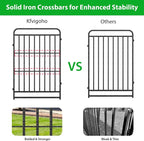 Heavy Duty Dog Playpen: 32 Steel Panels 47" Height, Square Steel Pipe - Image 2