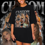 NAZENTI Custom Bootleg Rap Tee, Custom T-Shirts - Image 2